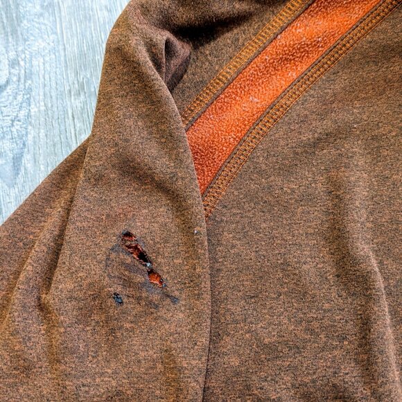 Level Wear Midlayer Class IV White Water Rafting Half-Zip Fleece size Men's XL - Picture 2 of 6